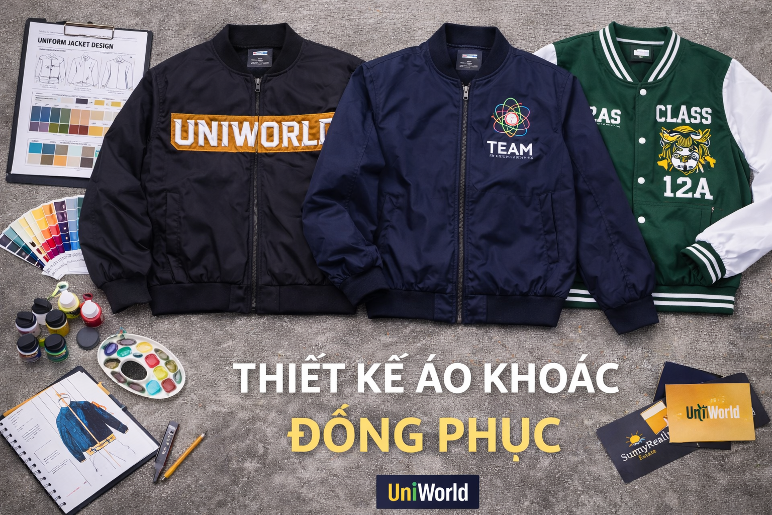 Việc đầu tư vào thiết kế đồng phục áo khoác mang lại lợi ích lâu dài cho doanh nghiệp