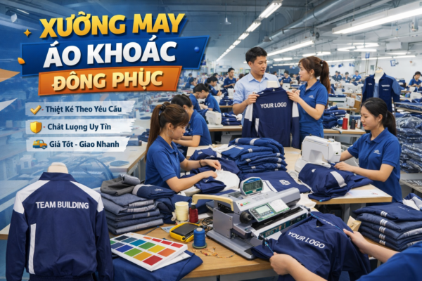 Báo giá may áo khoác đồng phục bị ảnh hưởng bởi nhiều yếu tố